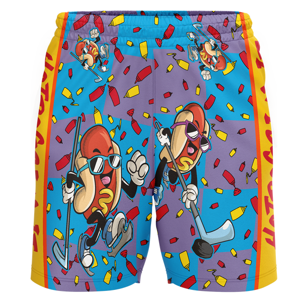 Seacoast Spartans (Ice Hockey) Hot Dog Youth Workout Wear Shorts