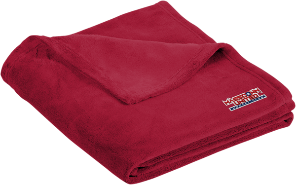 Mass Conn United Ultra Plush Blanket