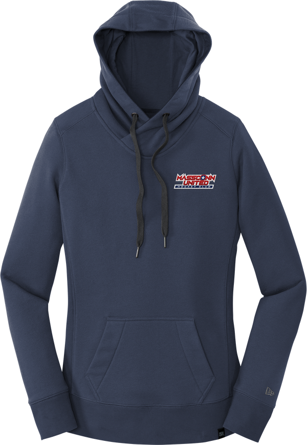 Mass Conn United New Era Ladies French Terry Pullover Hoodie