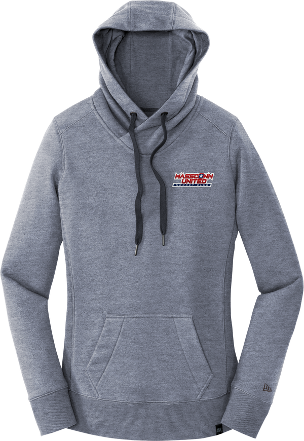 Mass Conn United New Era Ladies French Terry Pullover Hoodie