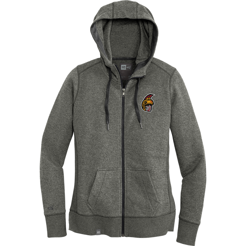 Seacoast Spartans (Ice Hockey) New Era Ladies French Terry Full-Zip Hoodie