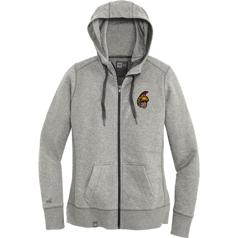 Seacoast Spartans (Ice Hockey) New Era Ladies French Terry Full-Zip Hoodie