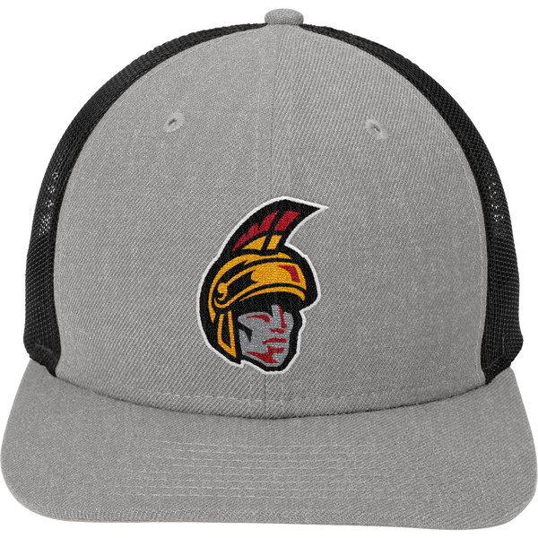 Seacoast Spartans (SPA) New Era Snapback Low Profile Trucker Cap