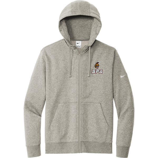 Seacoast Spartans (SPA) Nike Club Fleece Sleeve Swoosh Full-Zip Hoodie
