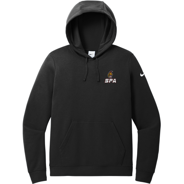 Seacoast Spartans (SPA) Nike Women's Club Fleece Sleeve Swoosh Pullover Hoodie
