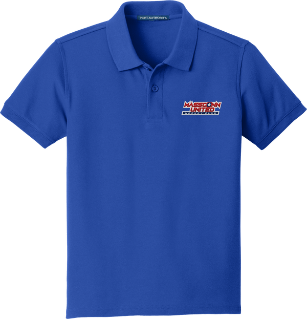 Mass Conn United Youth Core Classic Pique Polo