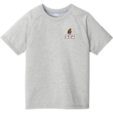 Seacoast Spartans (SPA) Youth PosiCharge Tri-Blend Wicking Raglan Tee
